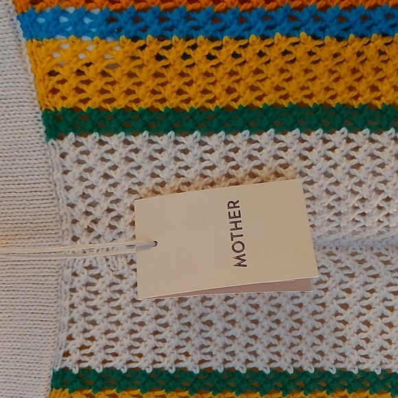 NWT High Waisted Blissful Booty Shorts Crochet Amber Waves Coverup Size L - Picture 6 of 8